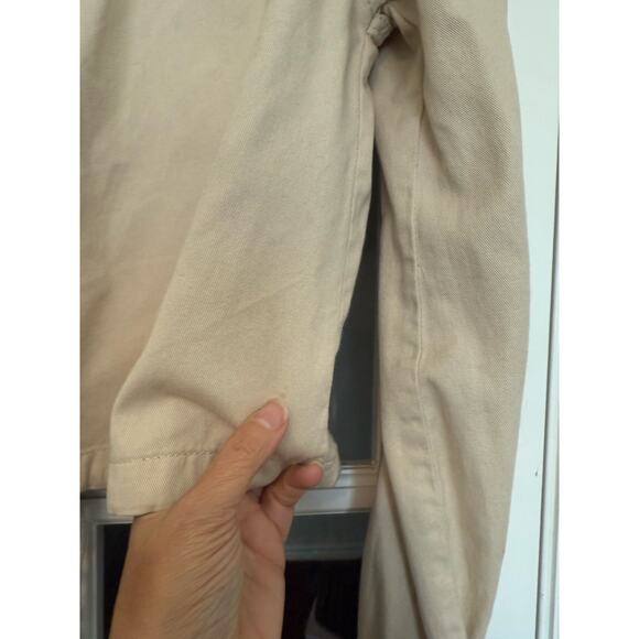 BlankNYC cropped Full Zip Twill Utility Jacket XS - Picture 9 of 13